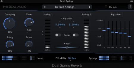 Physical Audio Dual Spring Reverb v3.1.3