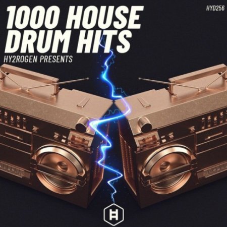 HY2ROGEN 1000 House Drum Hits