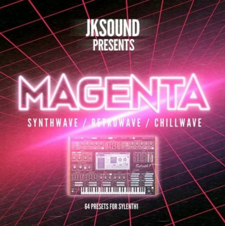 JKSound Magenta Synthwave for Sylenth1