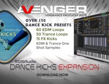 RDGAudio Dance Kicks VPS Avenger Expansion