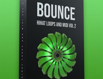 Cymatics Bounce Vol. 2 Hi hat loops & MIDI
