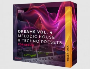 Basic Wavez Dreams Vol. 4 – Melodic House & Techno Presets for Serum