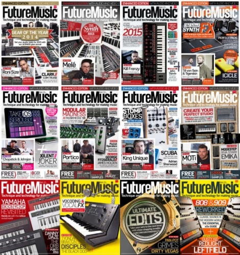 Future Music - 2015 Full Year Issues Collection