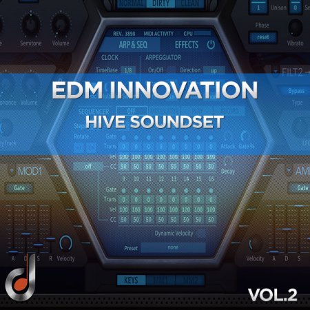 DUSTONS - EDM Innovation Vol.2 for u-he Hive