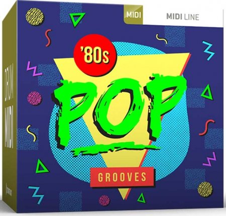 Toontrack Eighties Pop Grooves MIDI Line