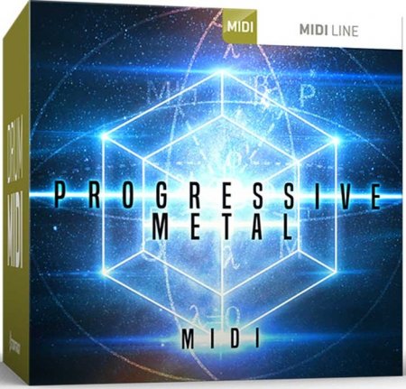 Toontrack Progressive Metal MIDI Line
