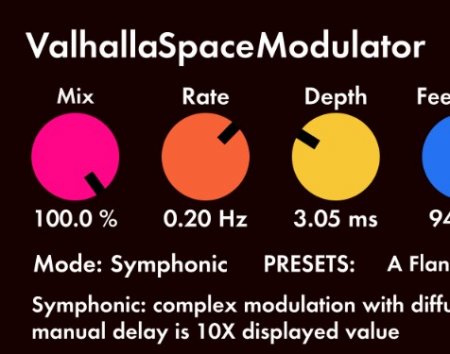 Valhalla SpaceModulator flanger now free for everyone