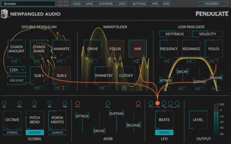 Eventide releases Pendulate free monosynth by Newfangled Audio