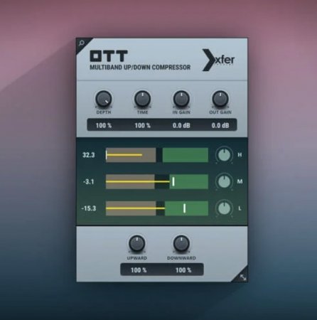 Xfer Records updates OTT free multiband compressor plugin to v1.35