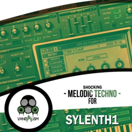 Vandalism Shocking Melodic Techno for Sylenth1