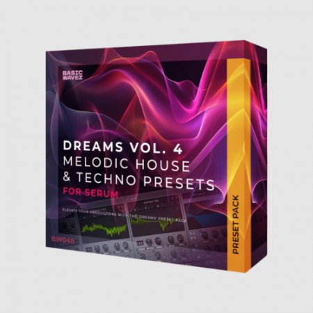 Basic Wavez Dreams Vol. 4 – Melodic House & Techno Presets for Serum